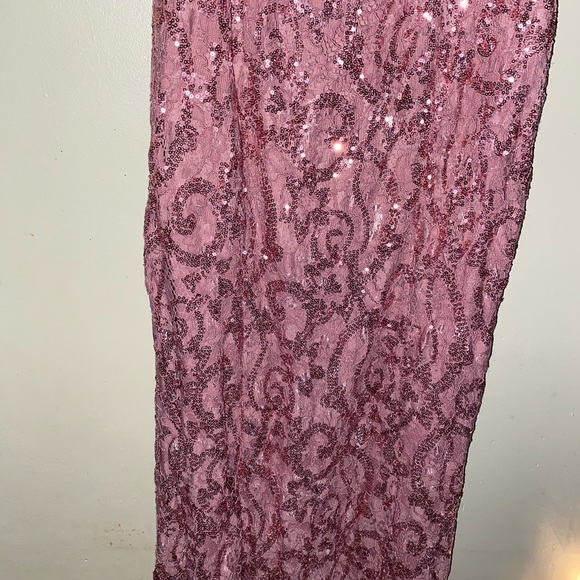 Pink Formal Dress In A Size 10 From David’s Bridal - Picture 7 of 9